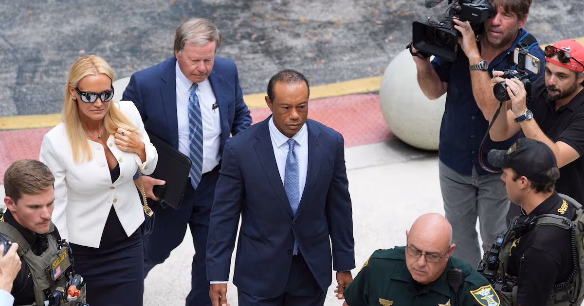 Tiger Woods pleads no contest to reckless driving