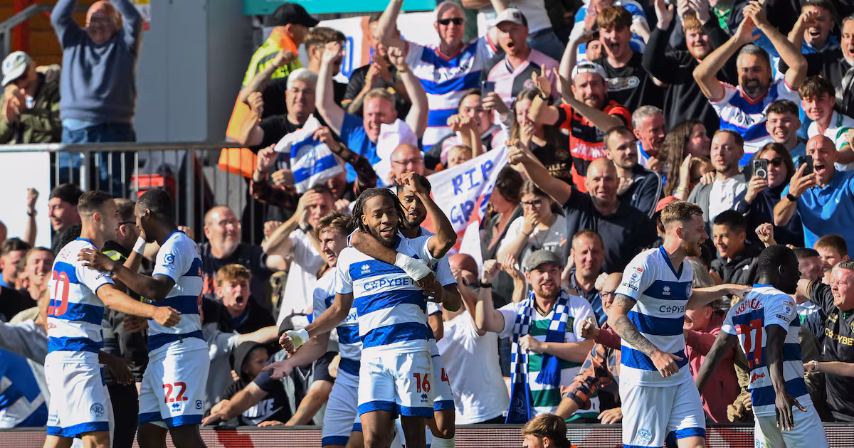 Rumarn Burrell scores twice in QPR victory