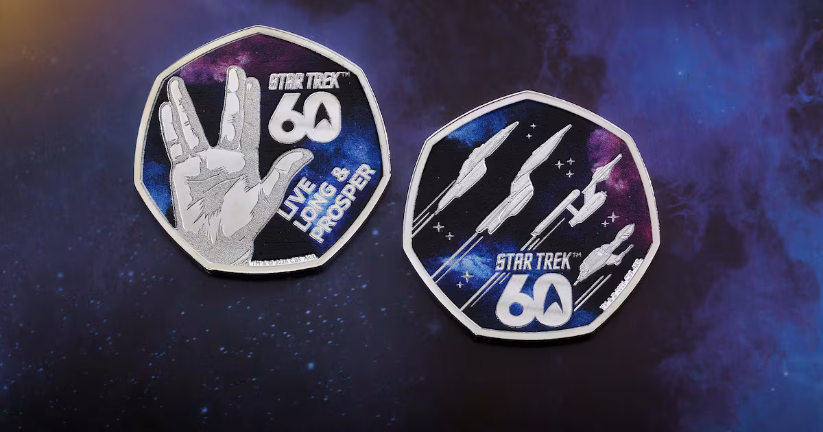 Royal Mint launches Star Trek coin designs