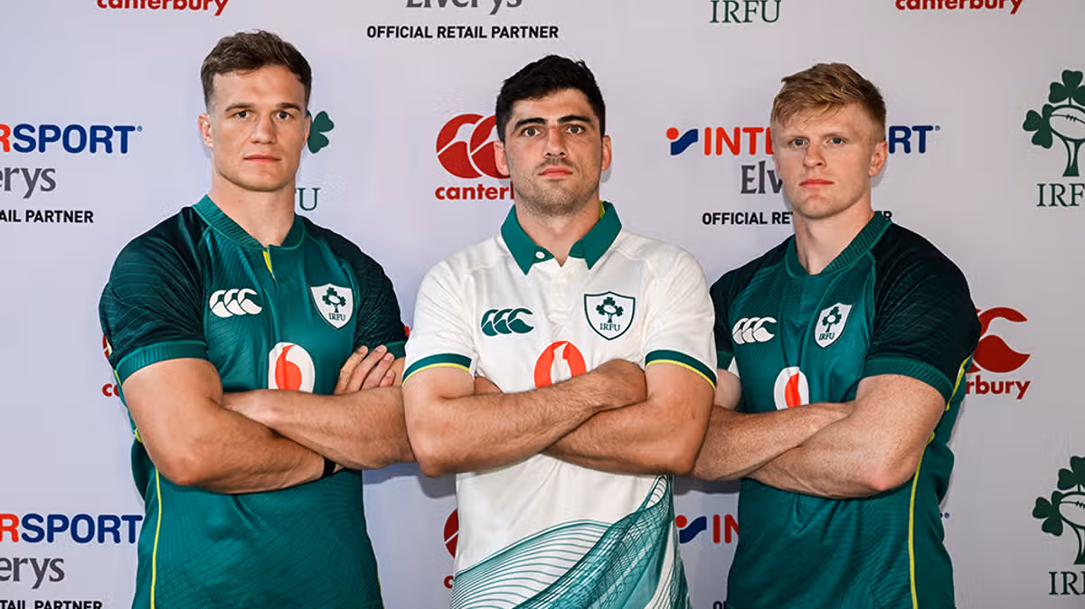 New Ireland Rugby Jersey Unveiled