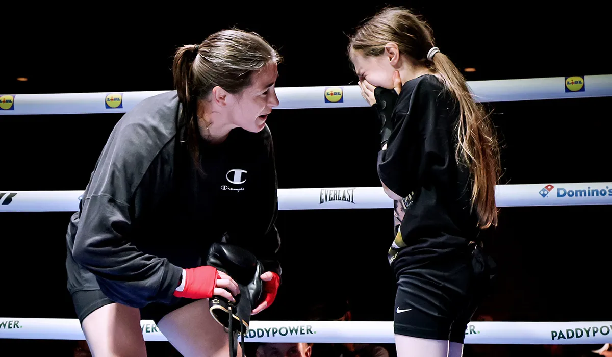 Katie Taylor's Final Public Training Session