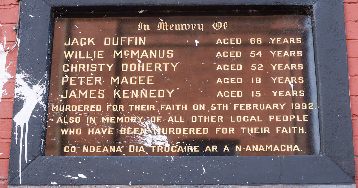 Memorial vandalized linked to parade tensions