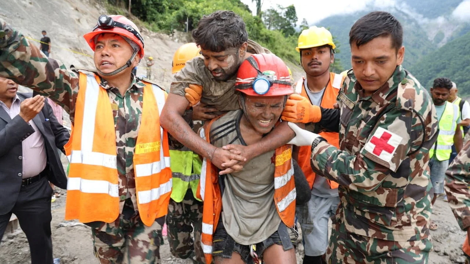 Two Tunnel Workers Rescued in Nepal