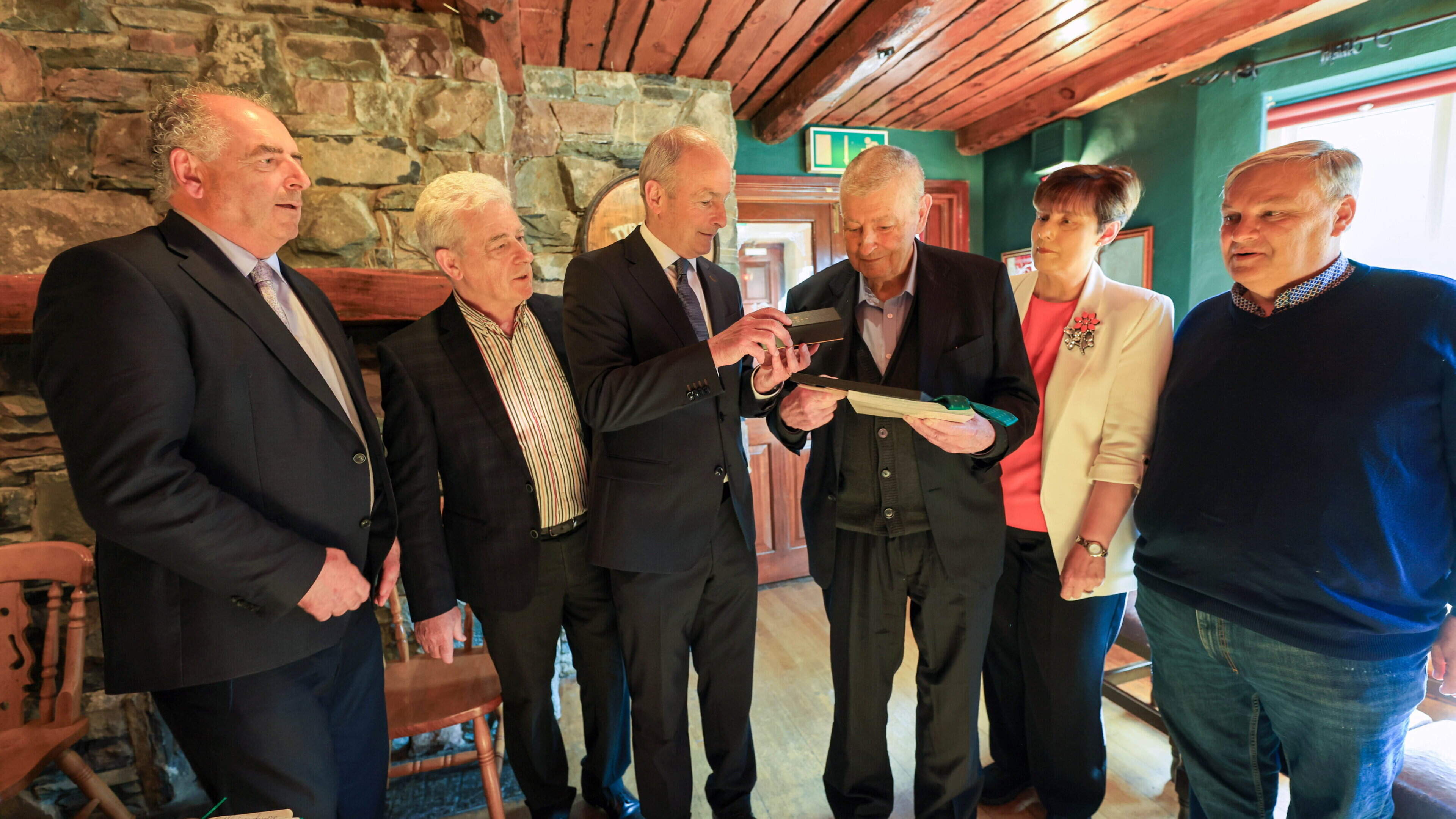 Micheál Martin Honors Kerry Fianna Fáil Stalwart