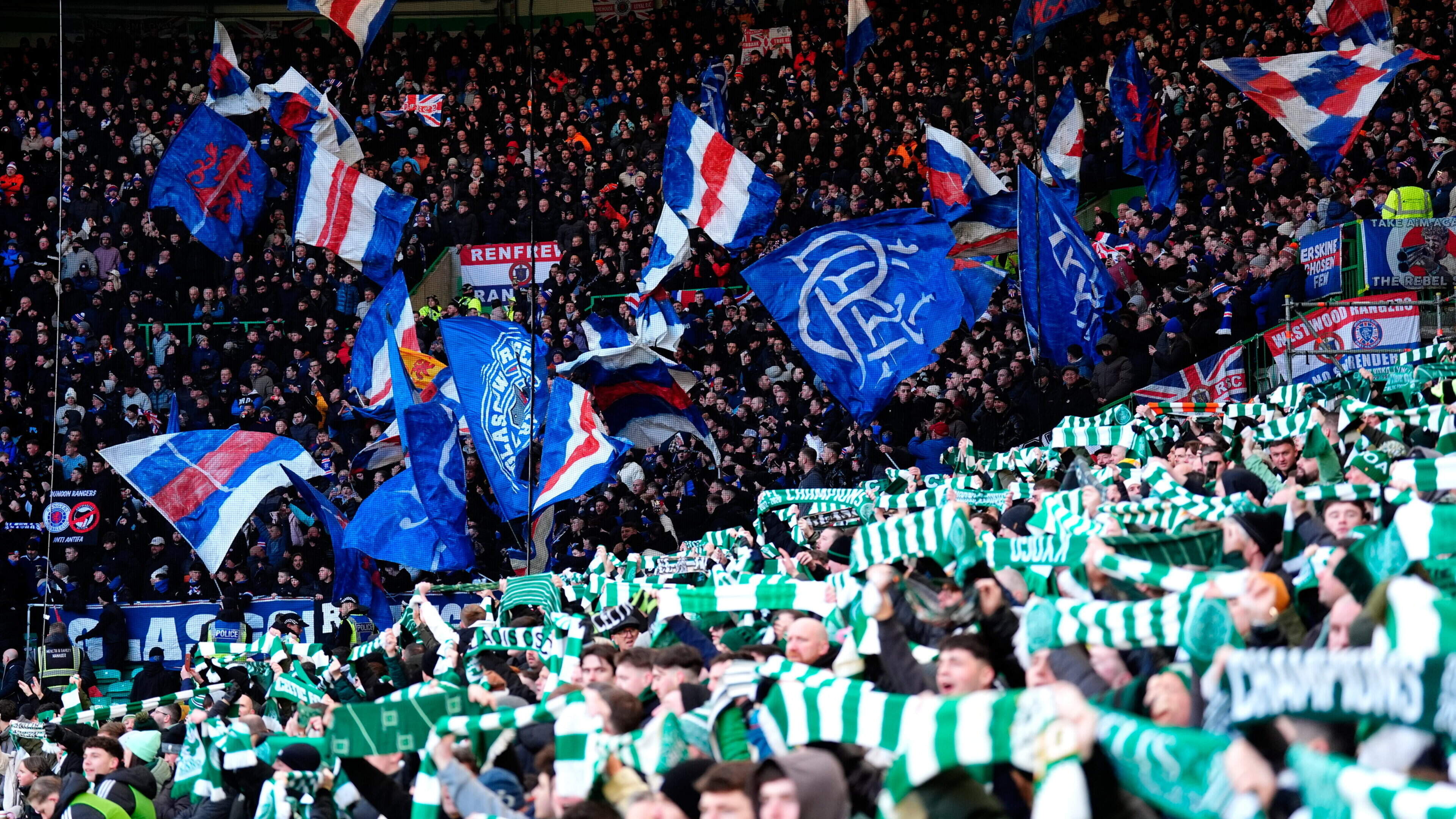 Away Fans Banned from Old Firm Matches