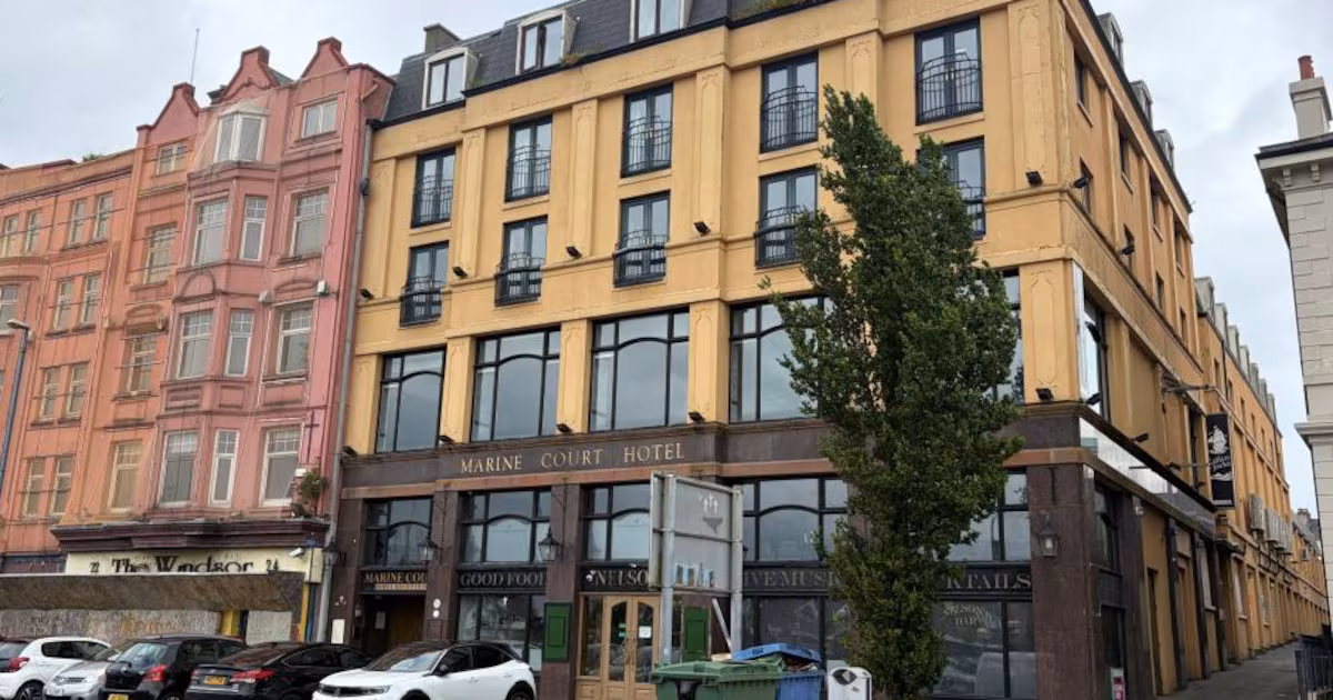 Marine Court Hotel in Bangor up for sale