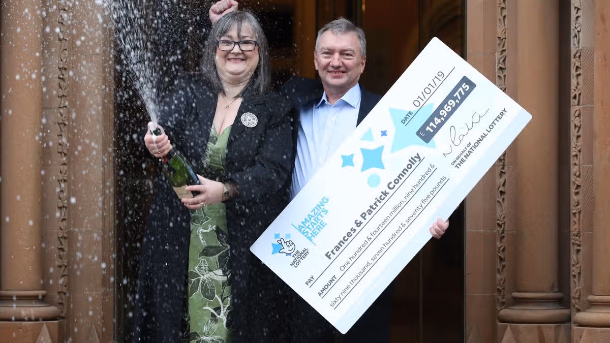 Irish EuroMillions winners donate half of prize