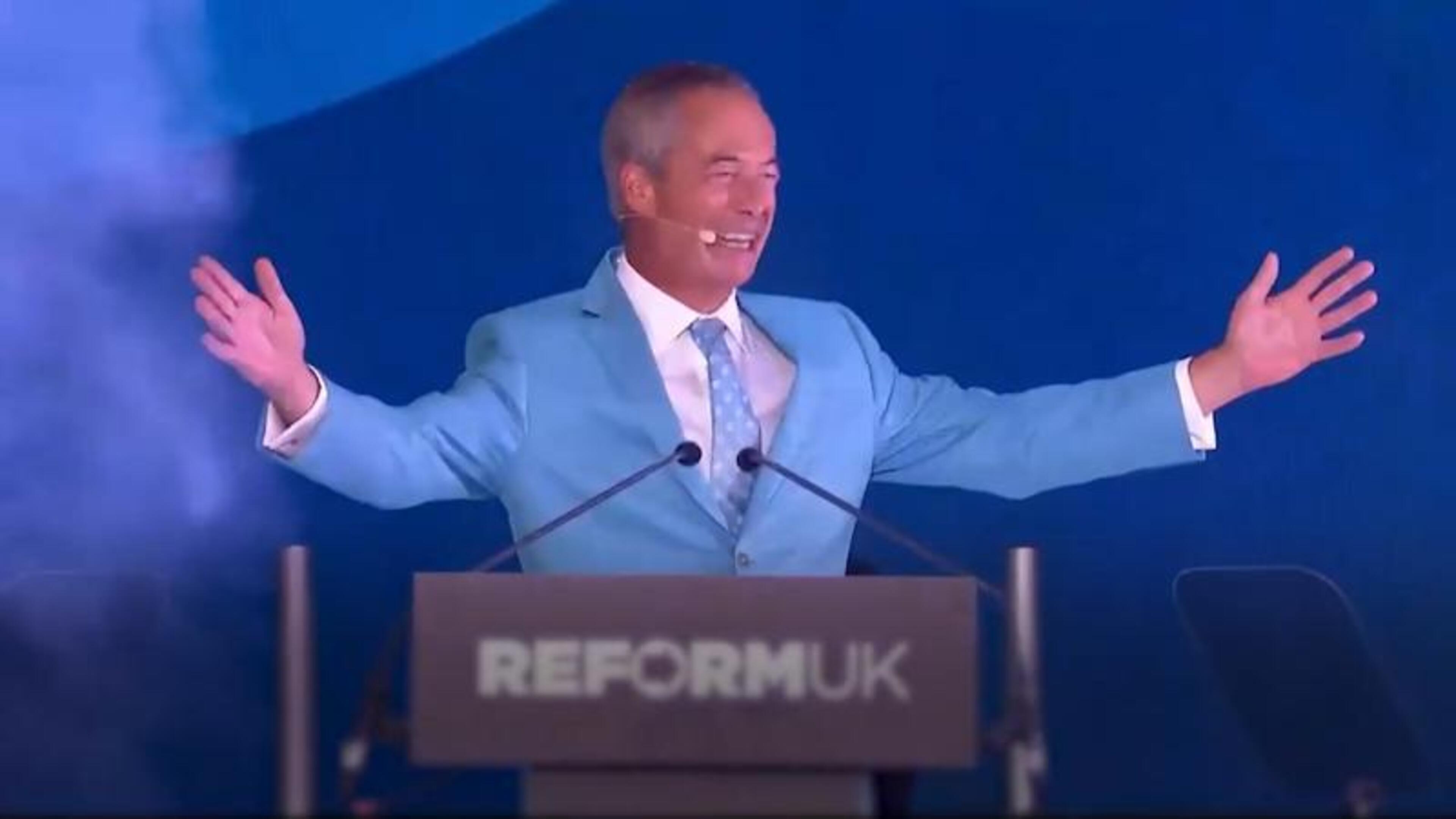 Farage Acknowledges Sting on Donations Looks Bad