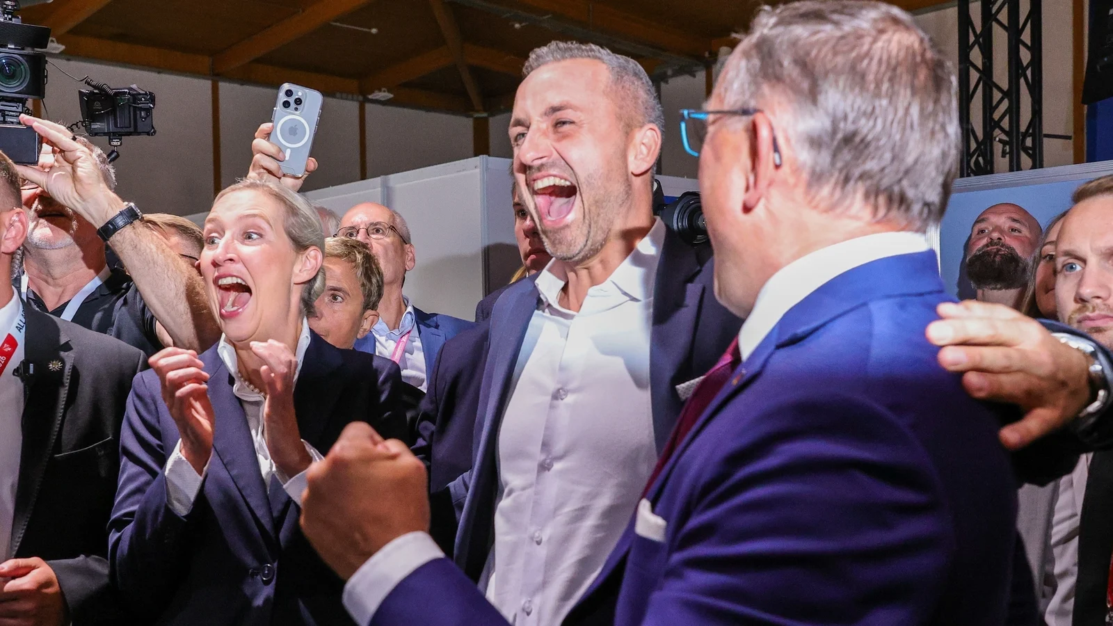 Germany's AfD celebrates state election victory