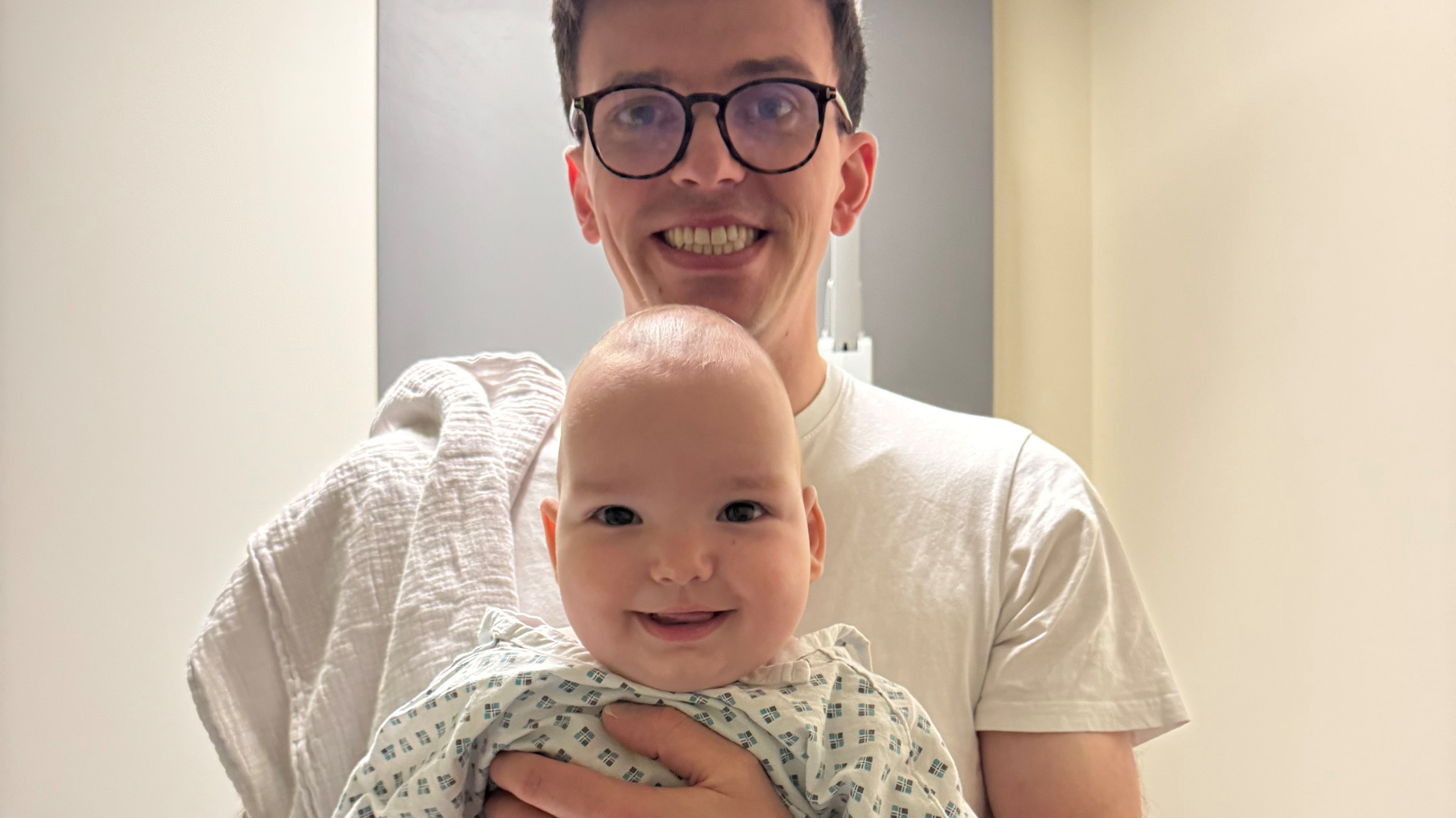 Baby boy receives world-first skull treatment
