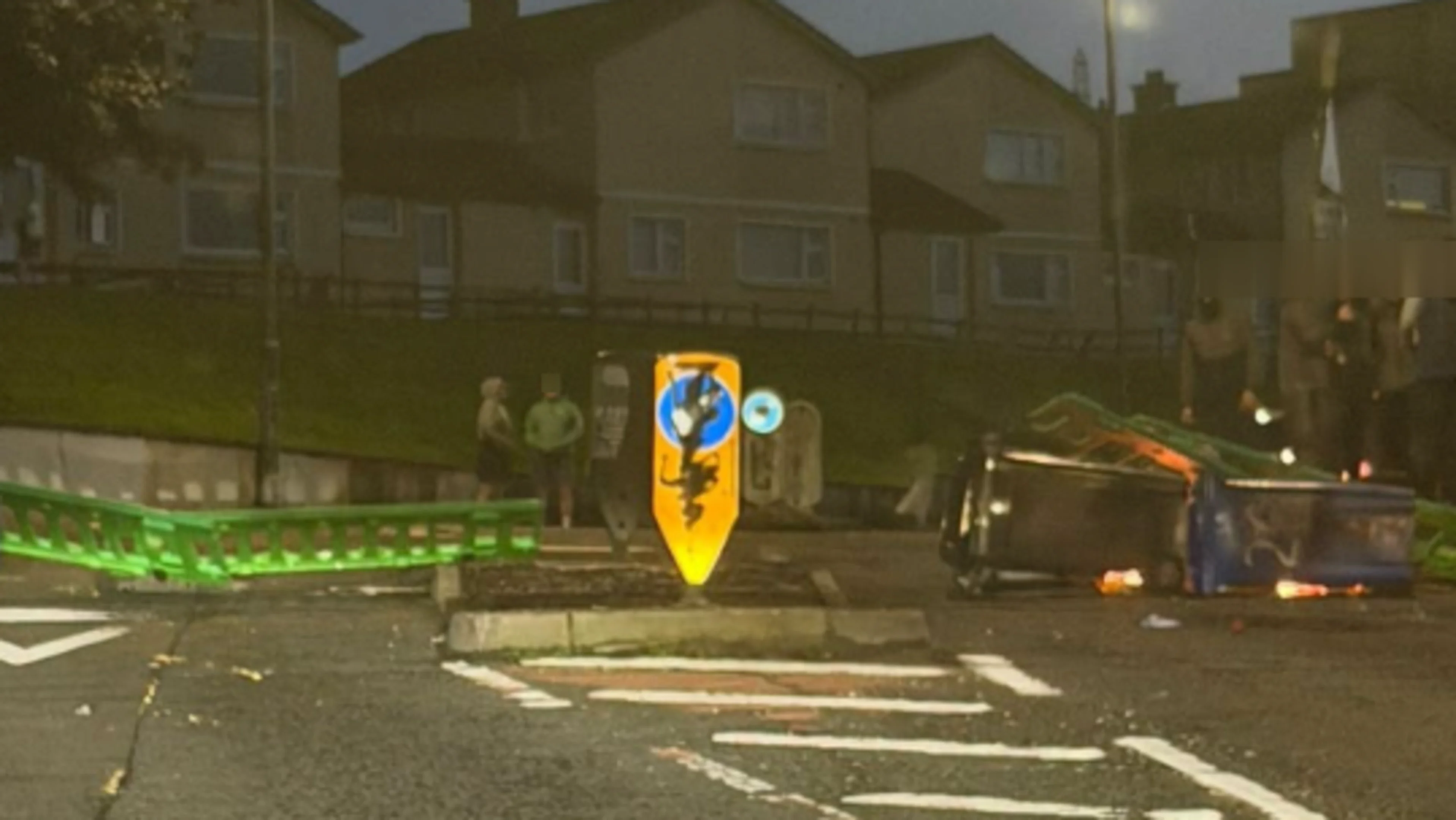 Derry Disorder Involves 50 Masked Individuals