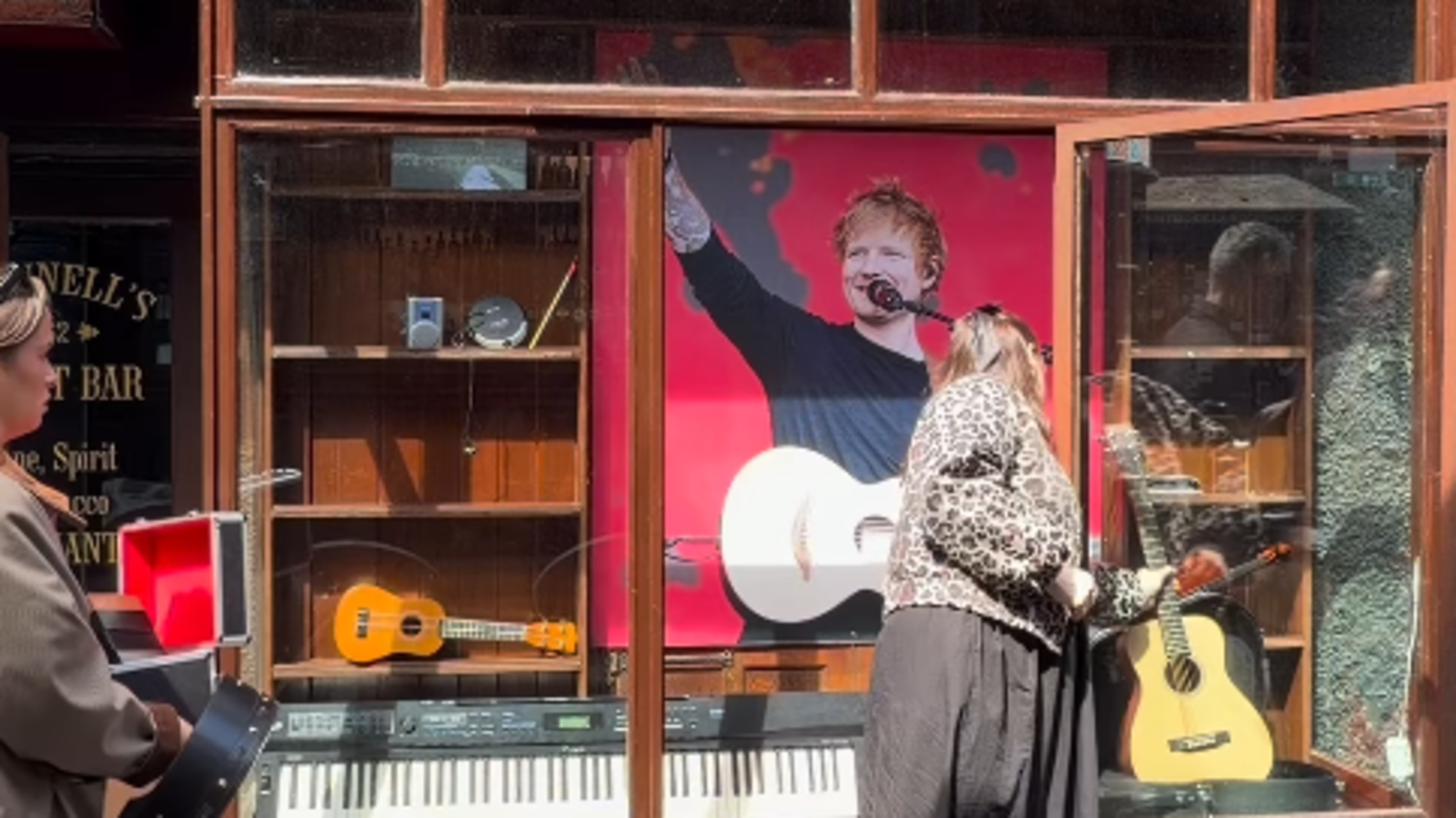 Galway Pub Unveils Ed Sheeran Themed Decor