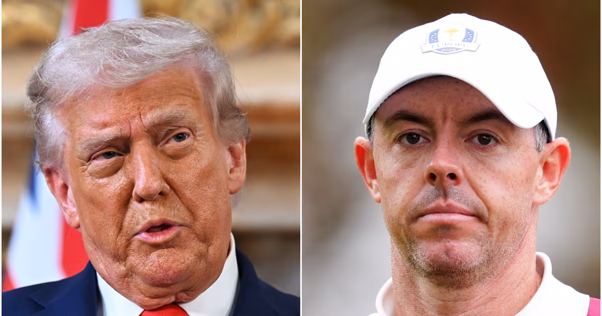 Rory McIlroy on Trump Visit Challenges