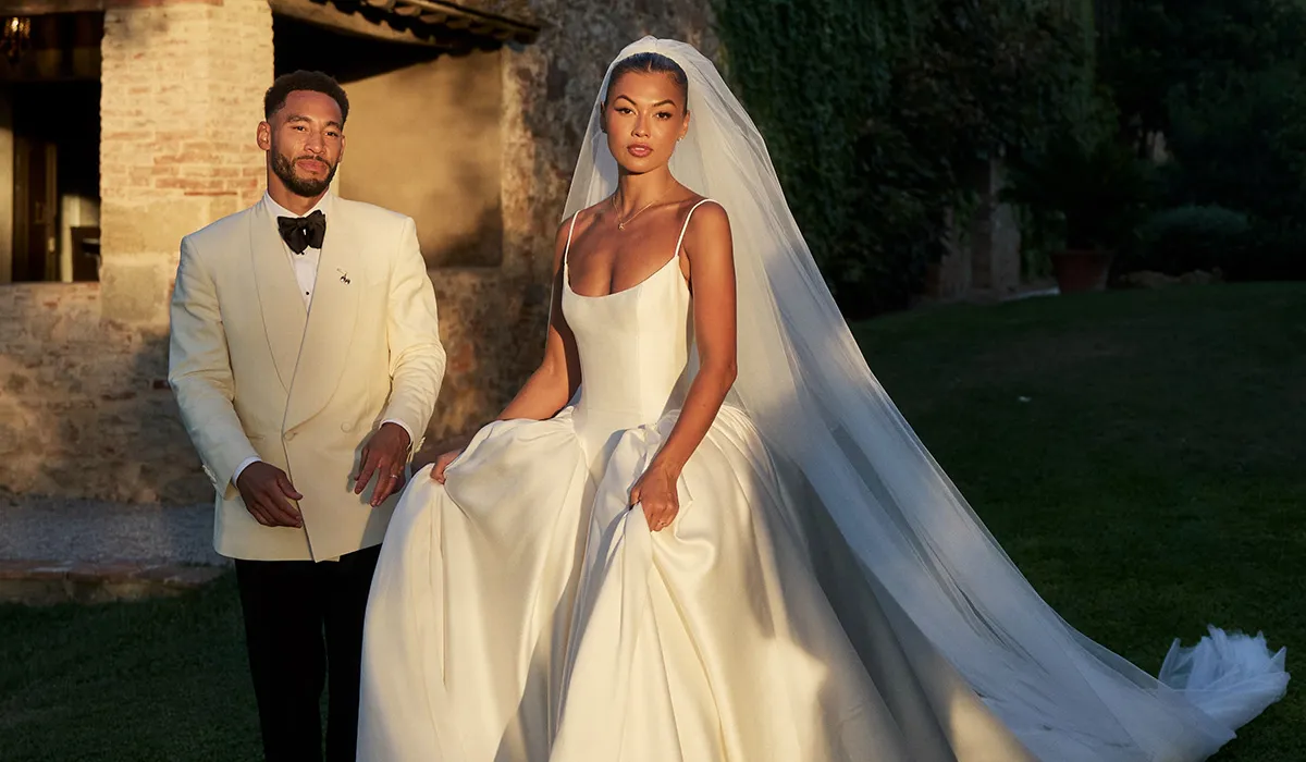 Love Island Star Marries Ruby Wong in Tuscany