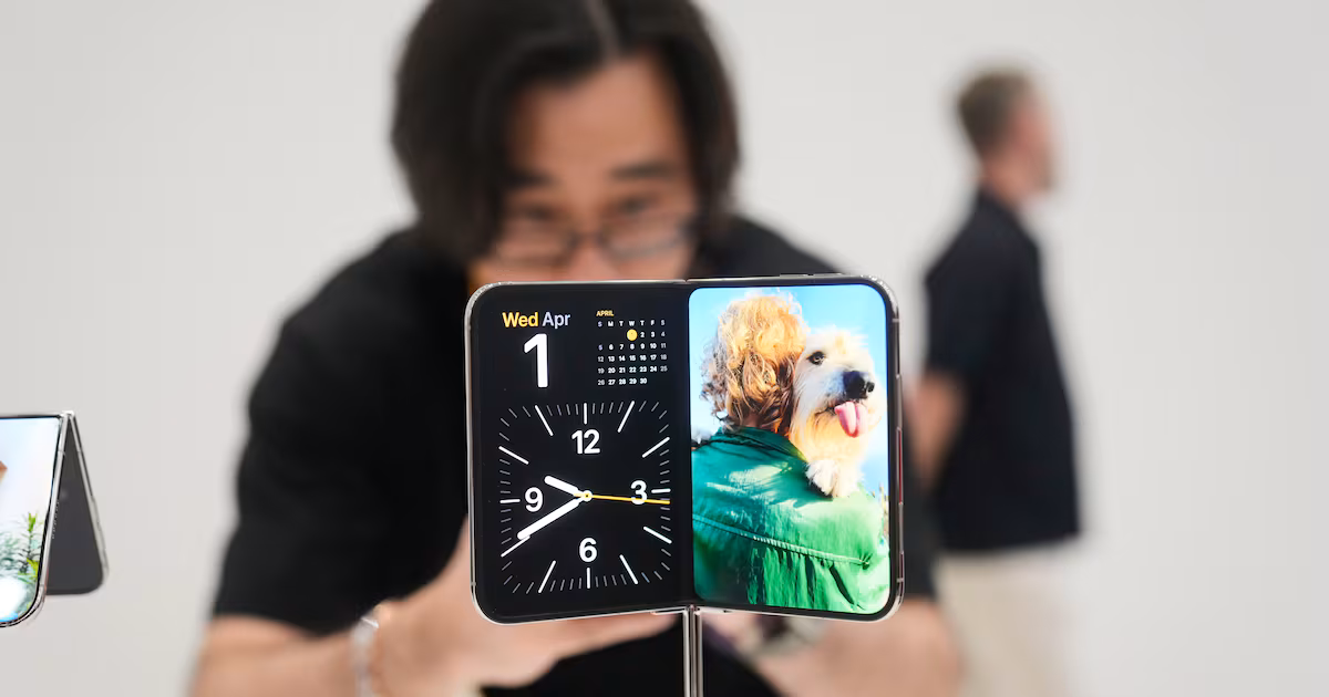 Apple unveils new iPhones including foldable Duo