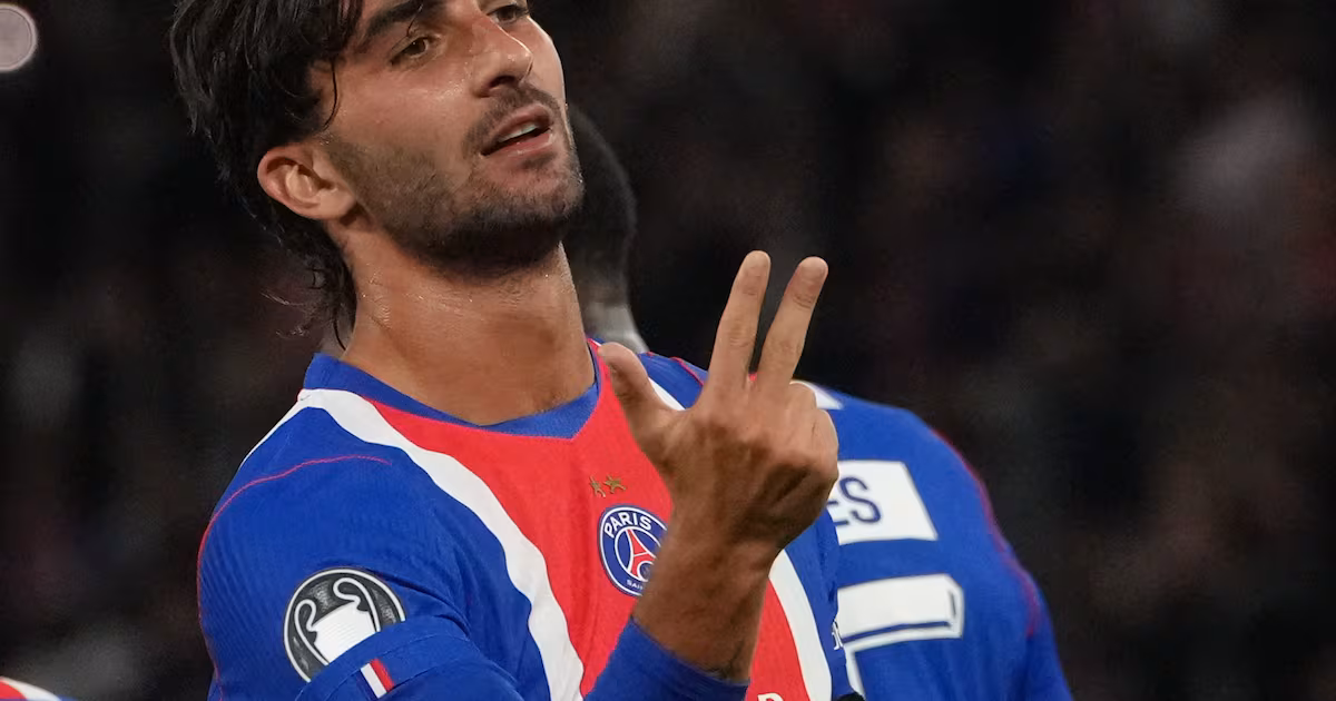PSG defeats Slovan Bratislava 6-1 in Champions League