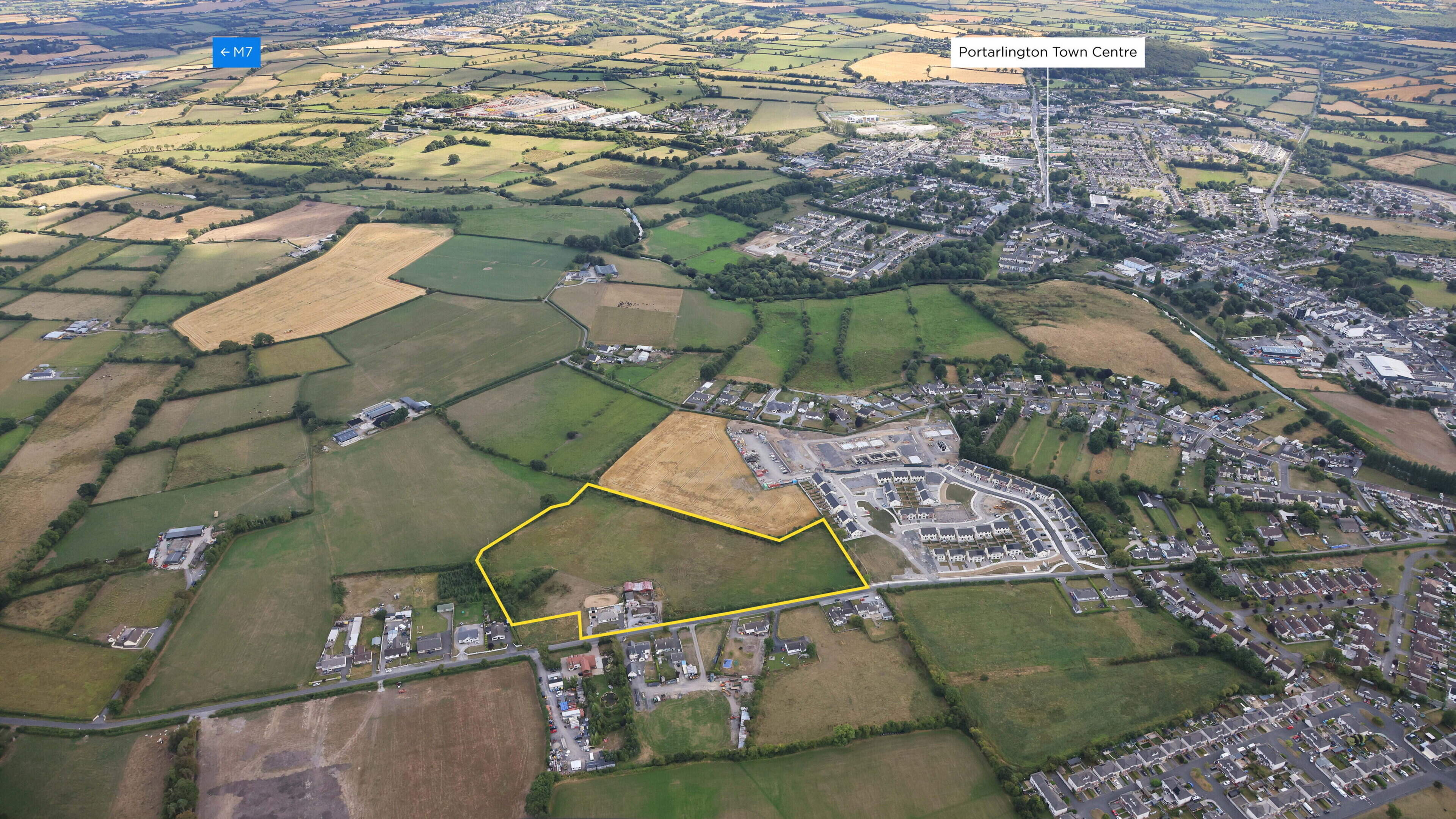 Portarlington site could host 100 new homes