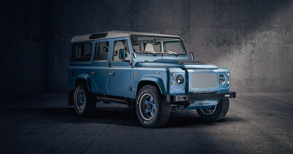 Twisted unveils Ferrari-inspired Defender commission