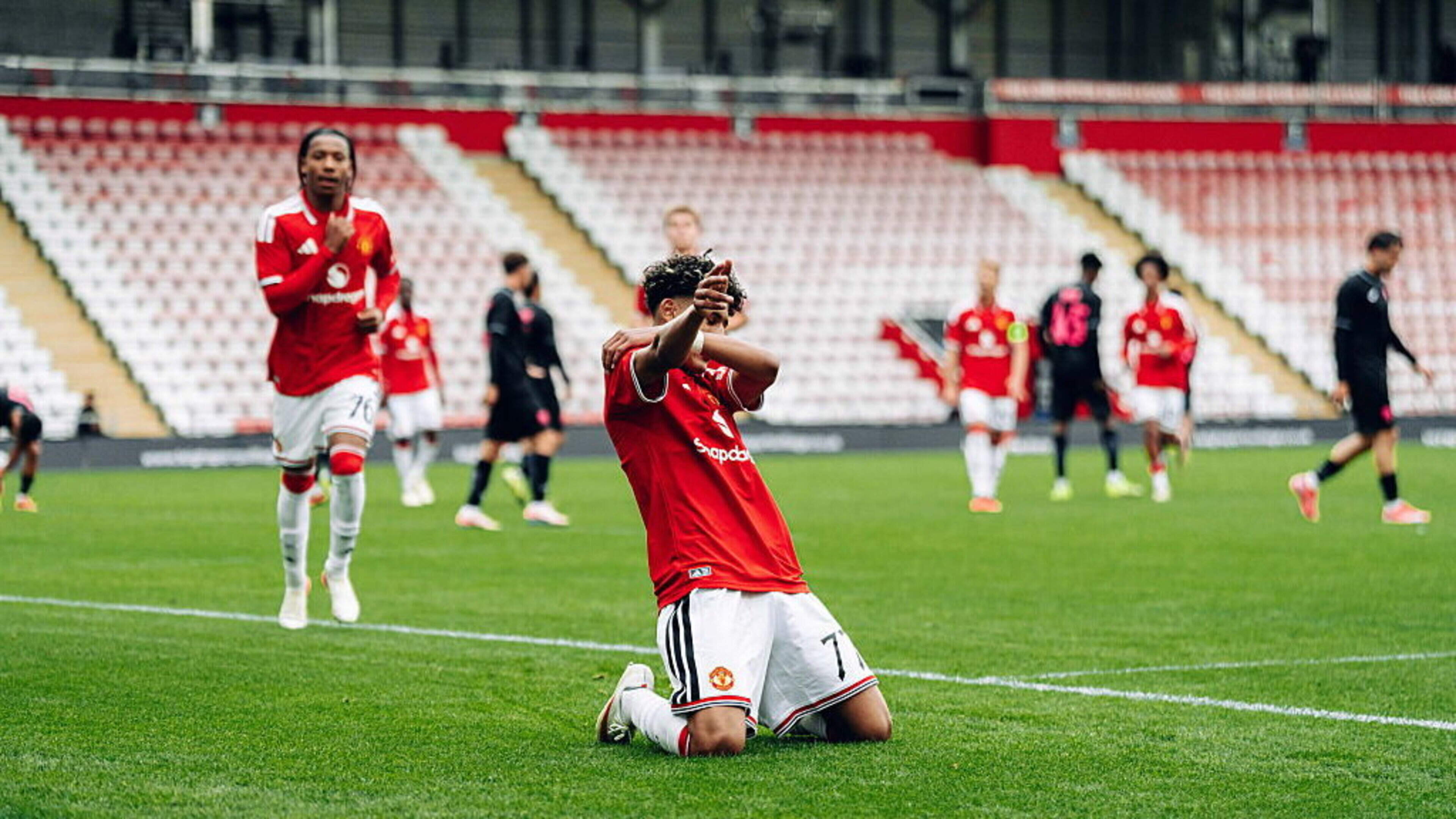 Teen Scores Hat-Trick for Man United