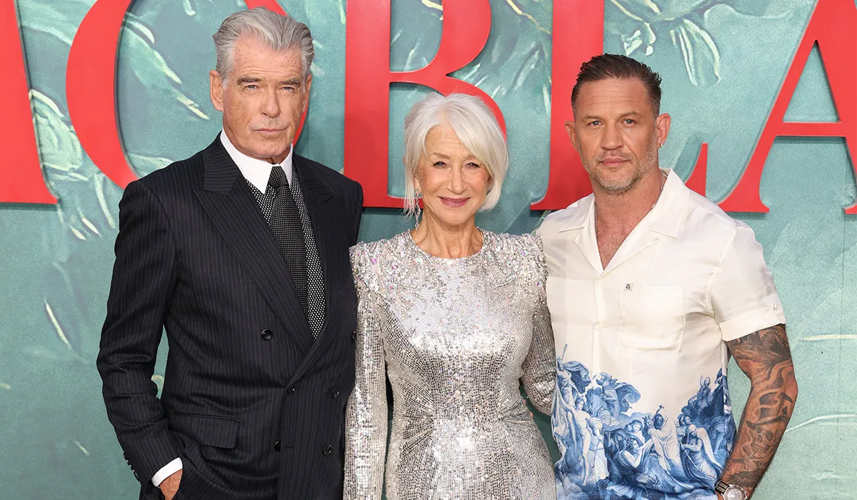 Pierce Brosnan Downplays Feud with Tom Hardy