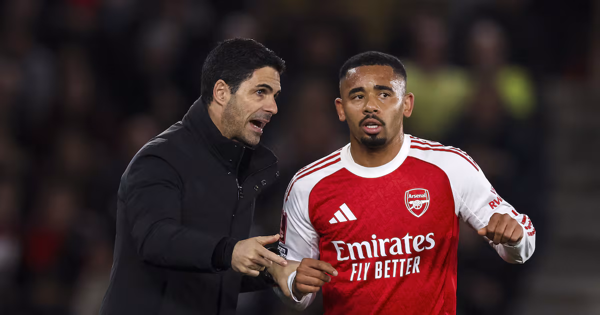 Mikel Arteta Surprised by Gabriel Jesus's Criticism