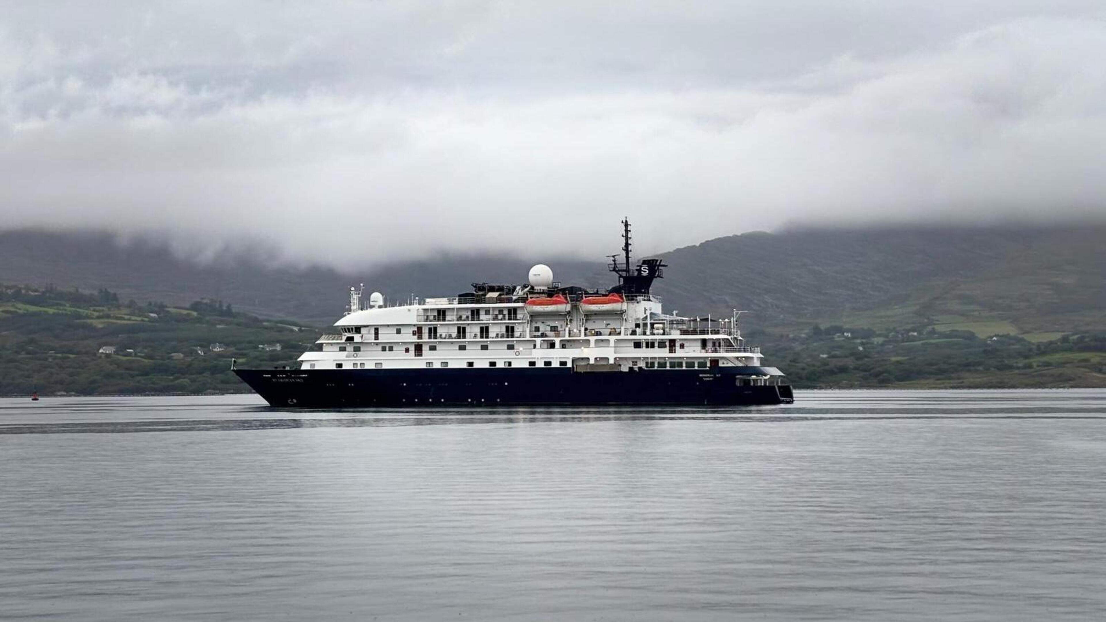 Cork's Cruise Season Ends with Hebridean Sky Visit