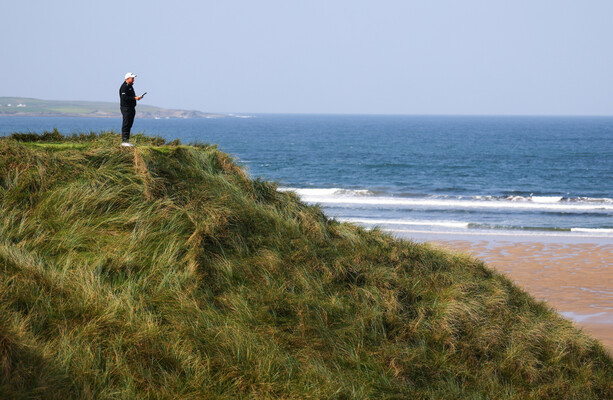 Shane Lowry Leads Irish Open with Course-Record 62