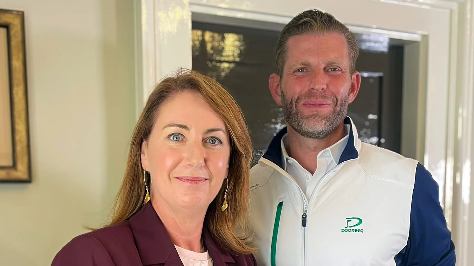 Eric Trump discusses politics in Clare interview