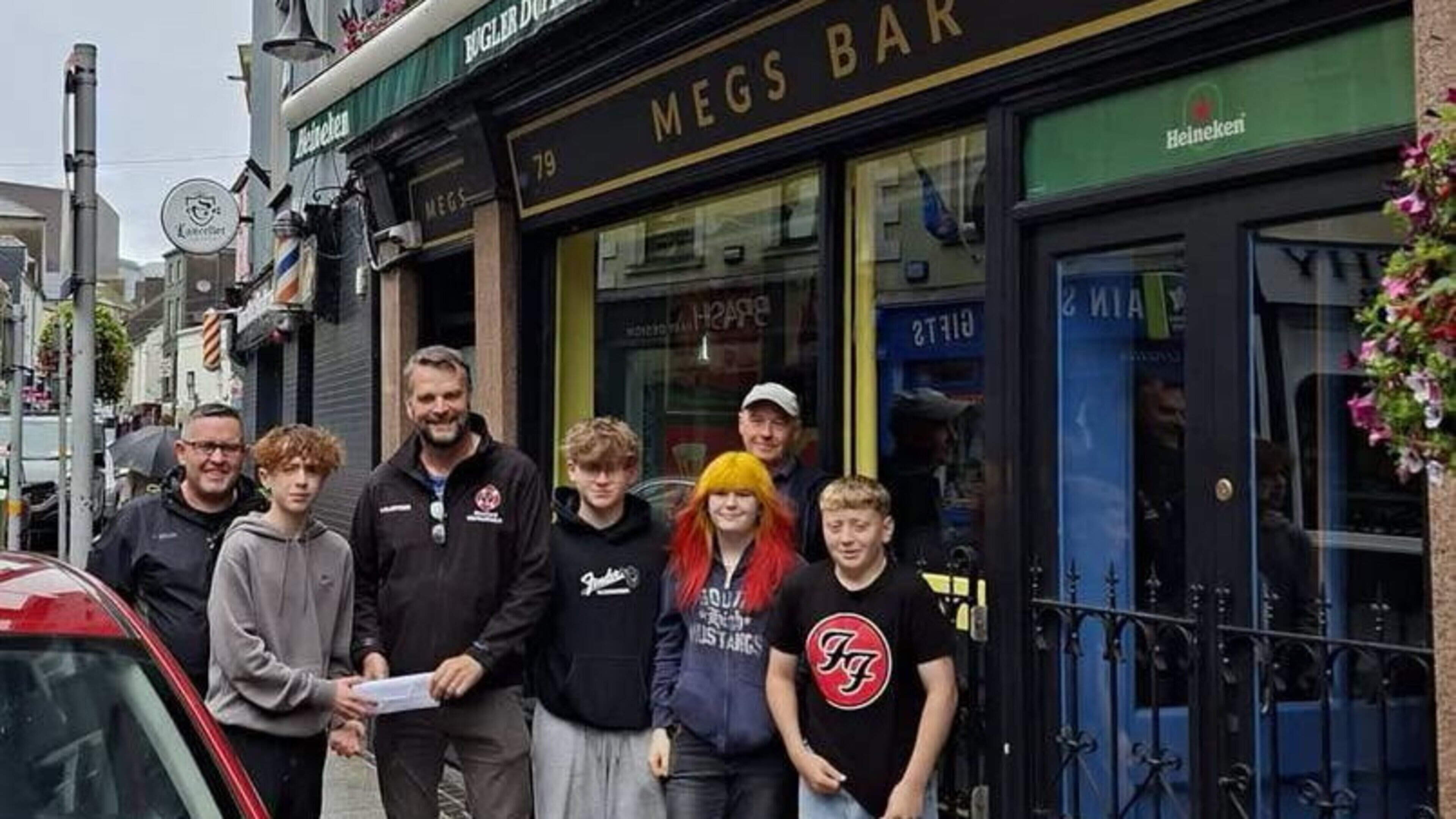 Teenage Rock Night Raises €900 for Charity