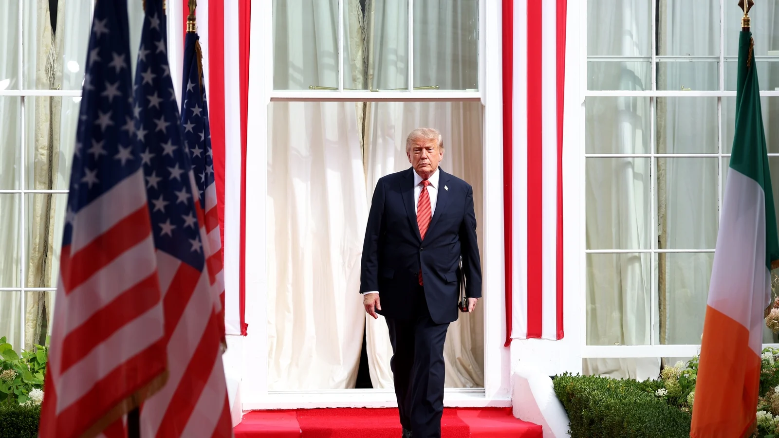 Trump comments on Irish unification issue
