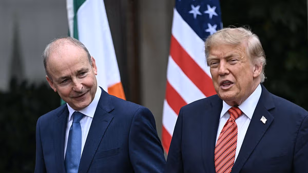 Micheál Martin on Trump's United Ireland Comments