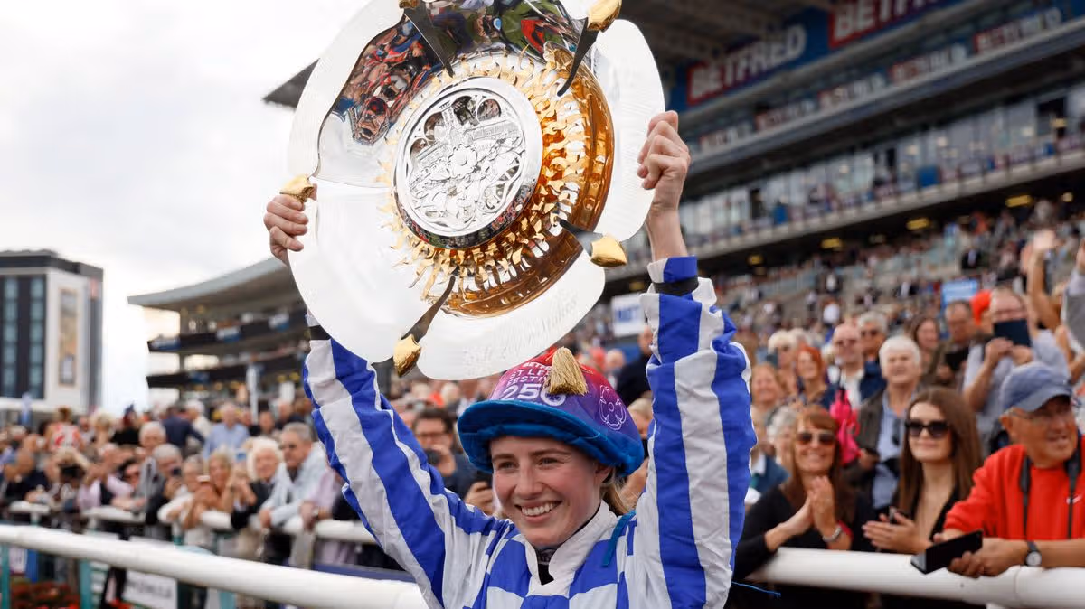 First Female Jockey Wins British Classic