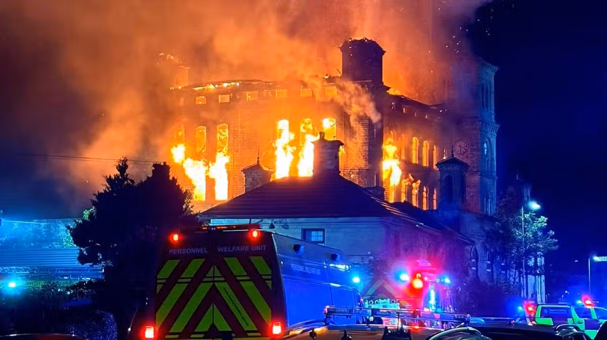 Peaky Blinders Filming Location Engulfed in Blaze
