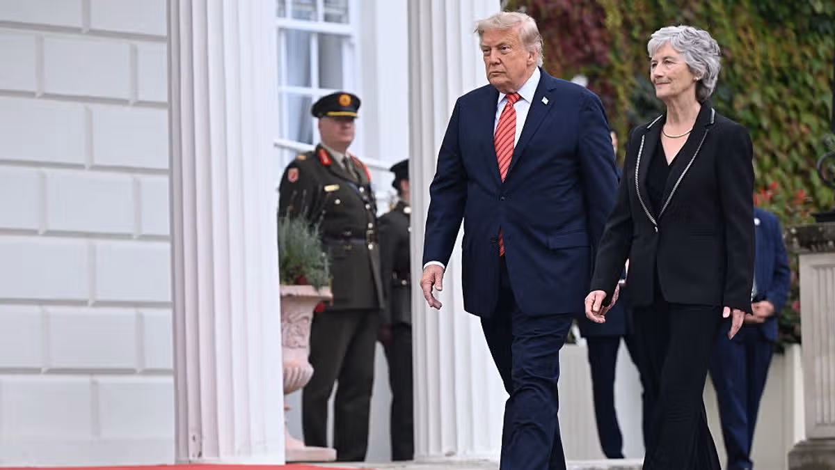 Trump's First Day of Irish Visit Reflects Division