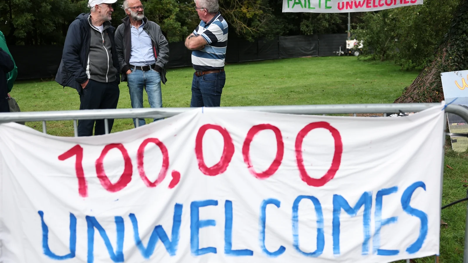 Protests Against Trump's Visit in Co Clare