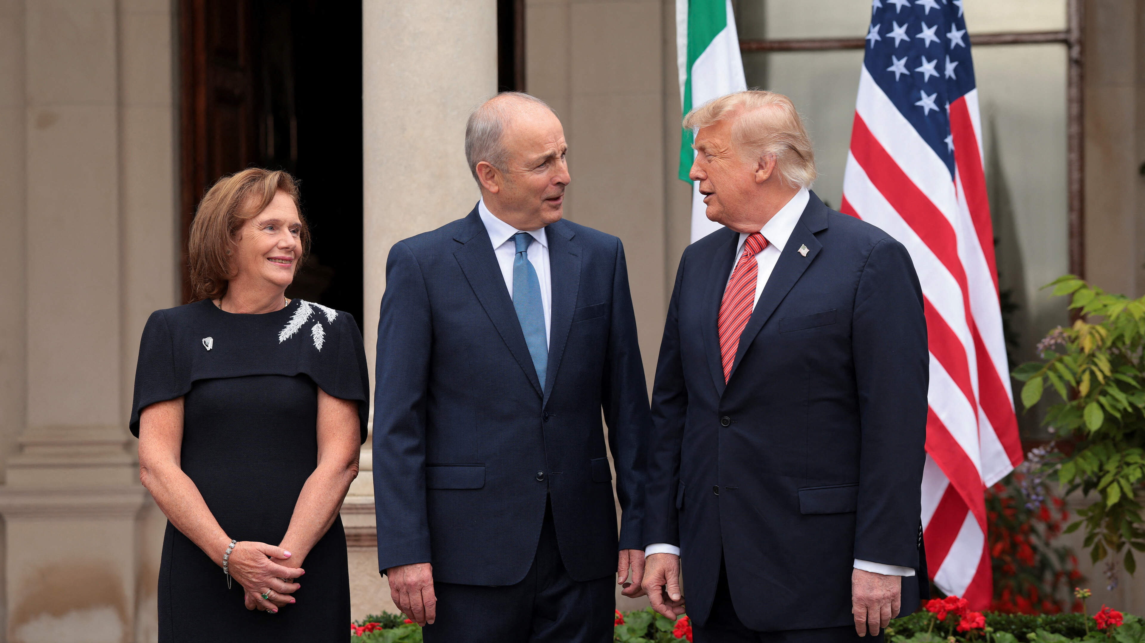 Trump Praises Reaction to Irish Unity Remarks