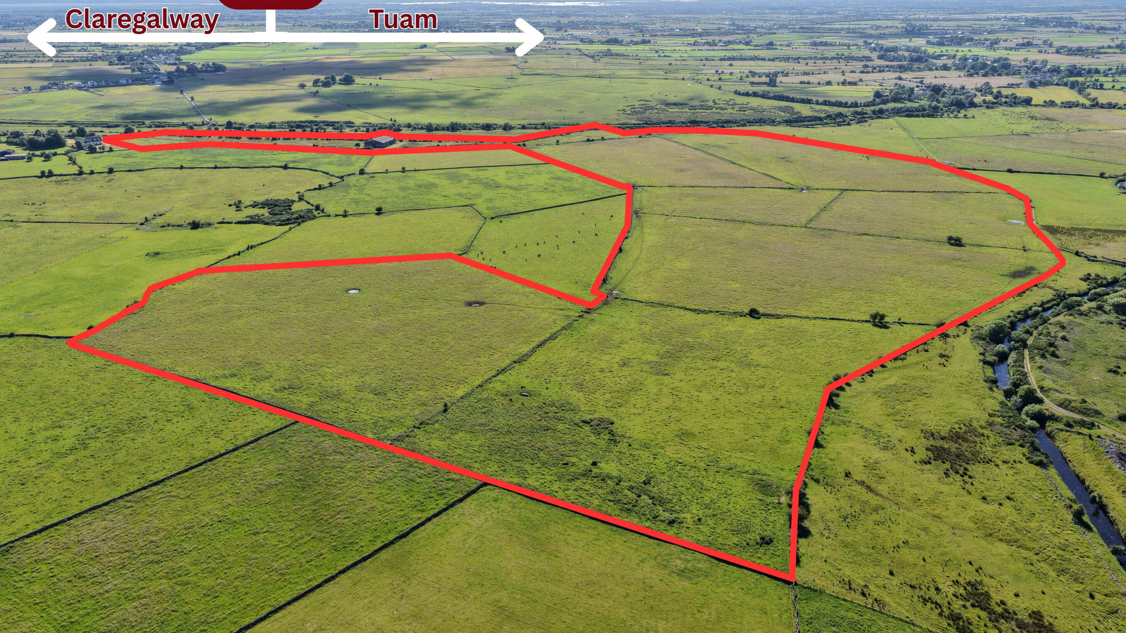 €1.2m Galway farm with steel-frame shed for sale