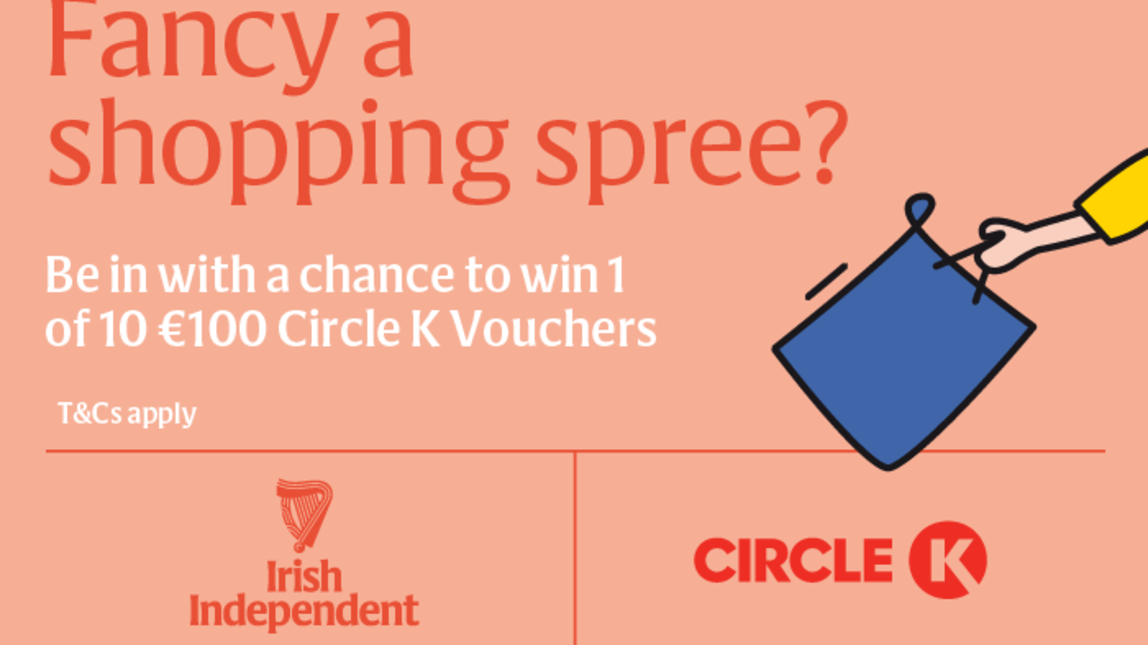 Win €100 Circle K Vouchers