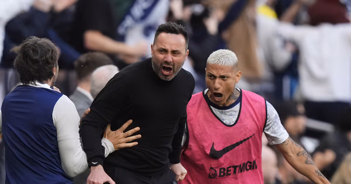 De Zerbi excludes Richarlison from Carabao Cup squad