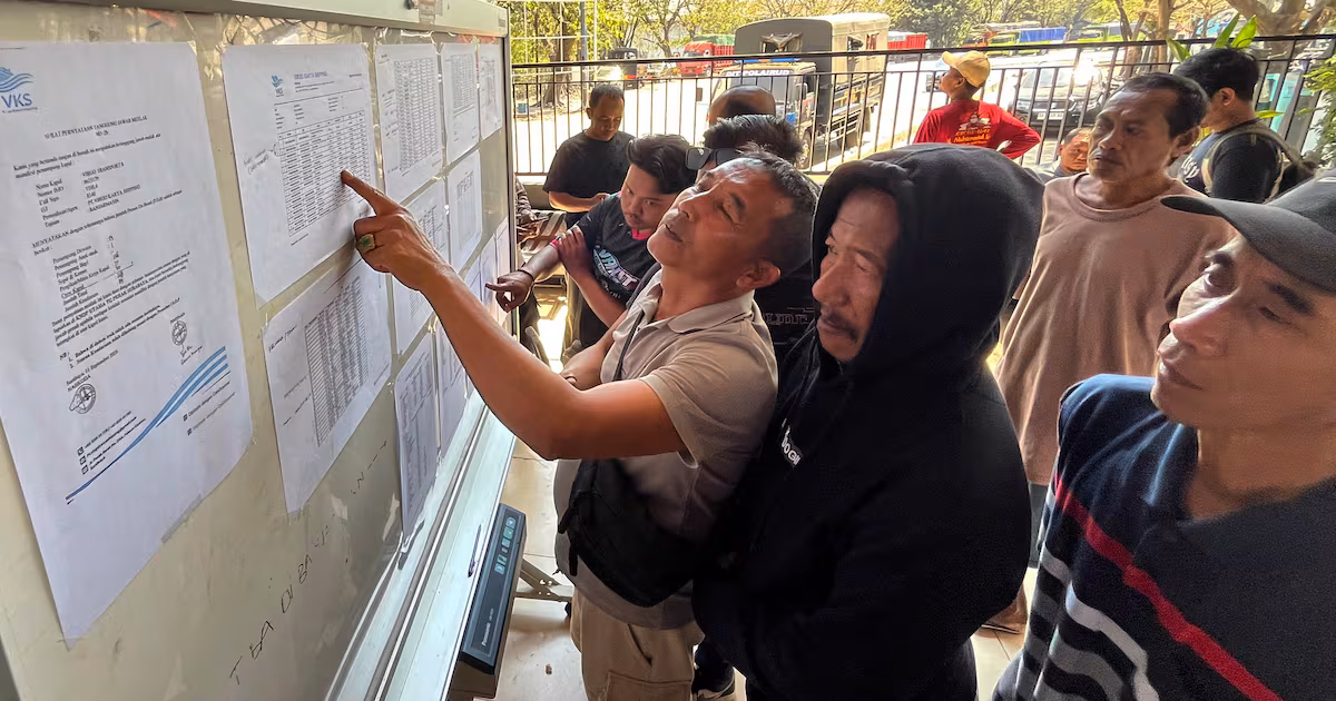 Search for 129 Missing After Ferry Capsizes