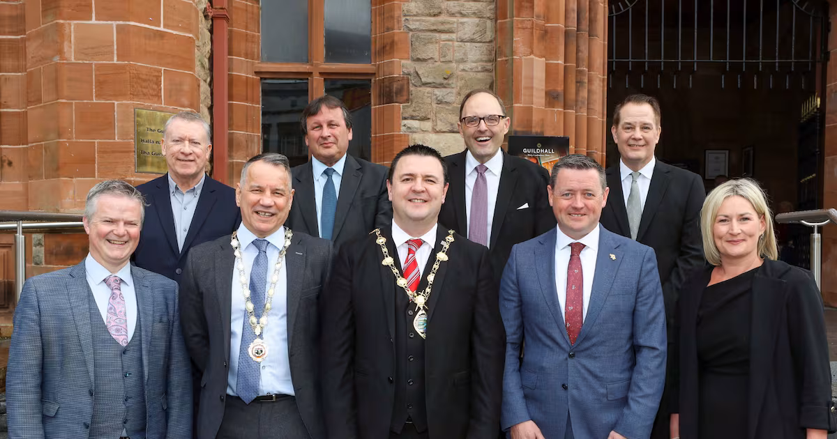 Ohio Delegation Visits Derry to Boost Business