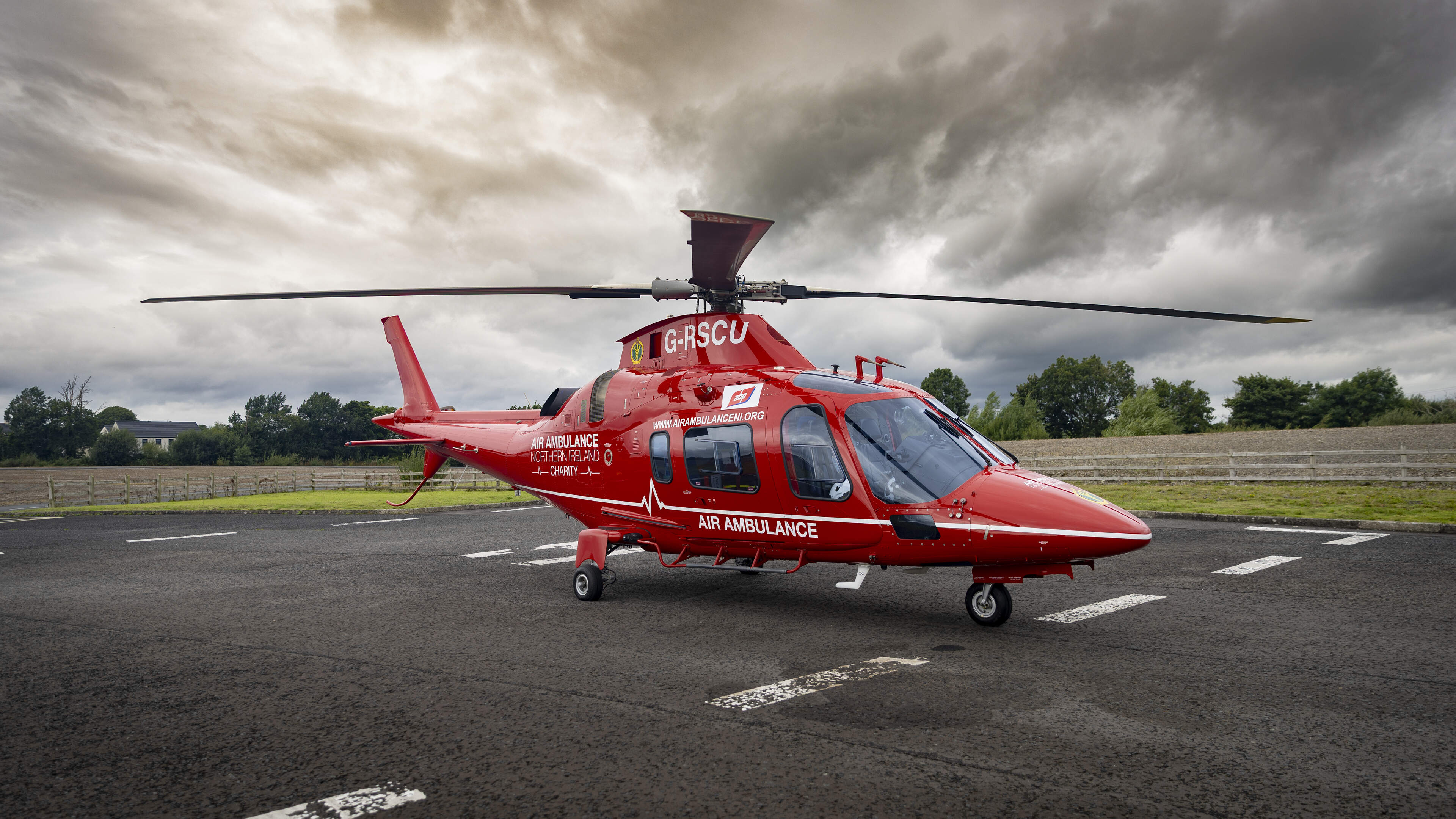 Air Ambulance Responds to Train Incident in Antrim