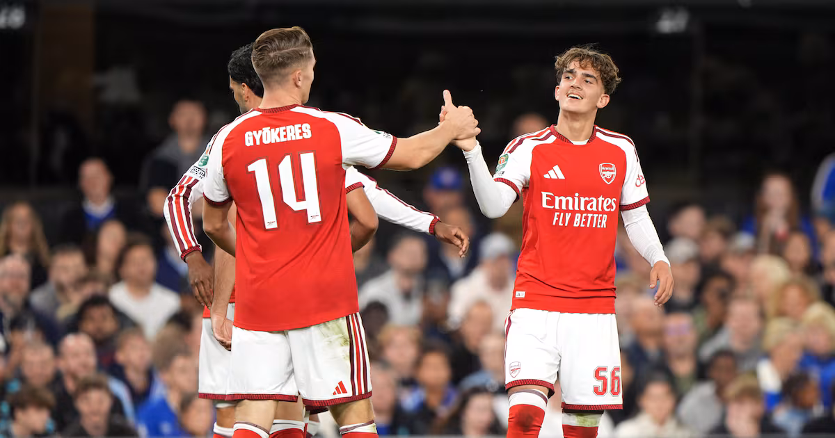 Max Dowman scores twice in Arsenal's Cup victory