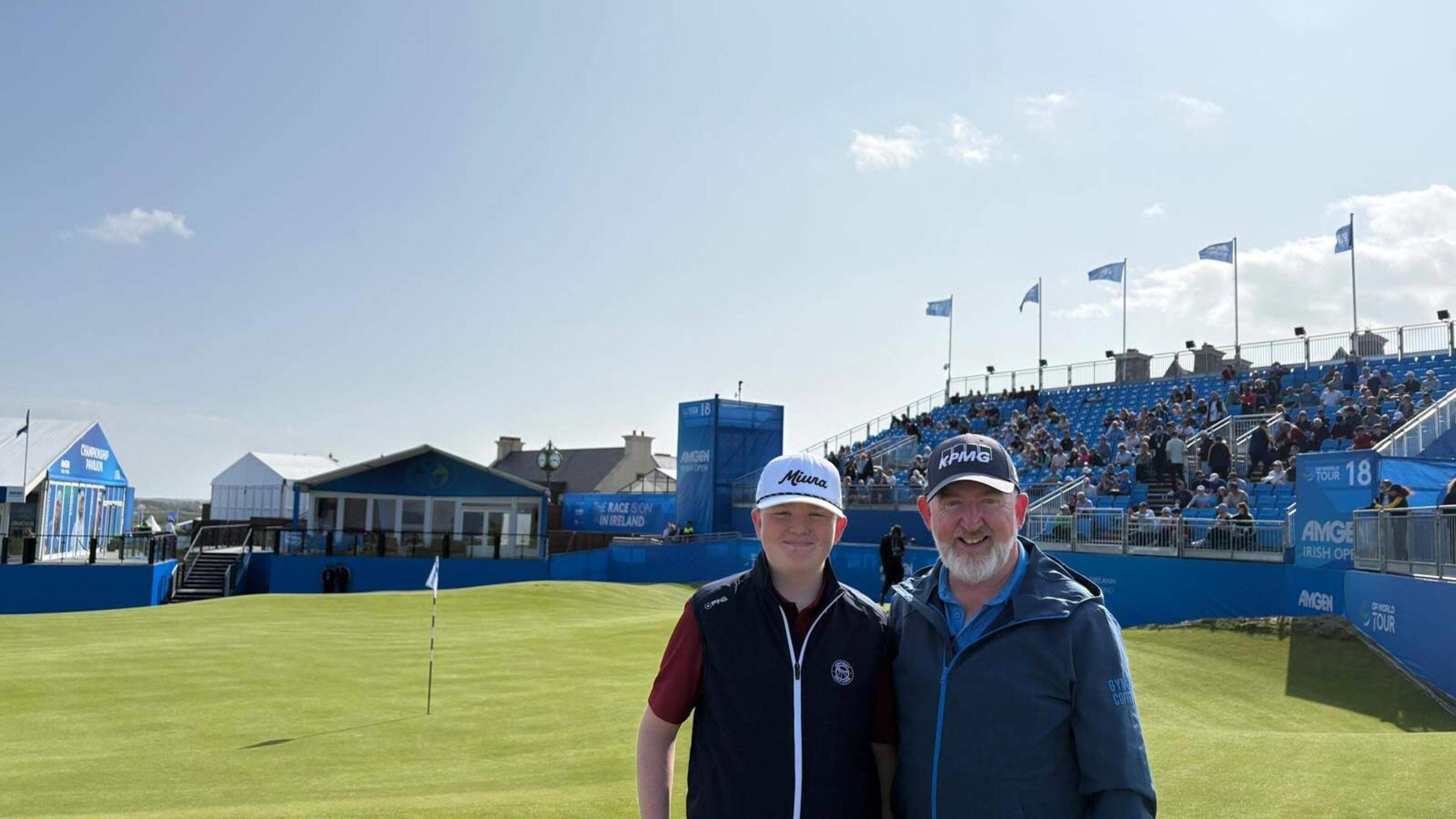 Teen golfer Conor Mulholland battles brain tumour