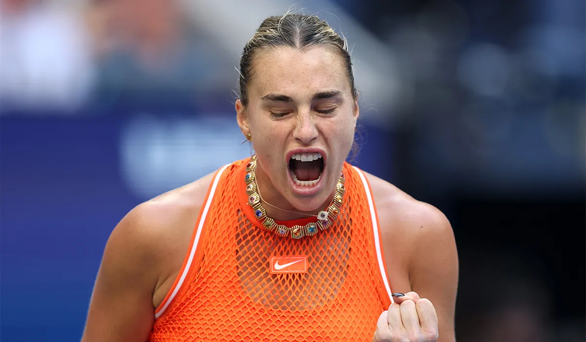 US Open fines Aryna Sabalenka after racket smash