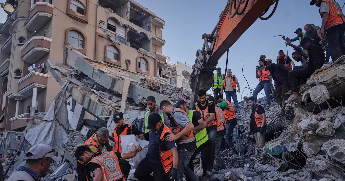 Building collapse in Gaza City kills at least 21