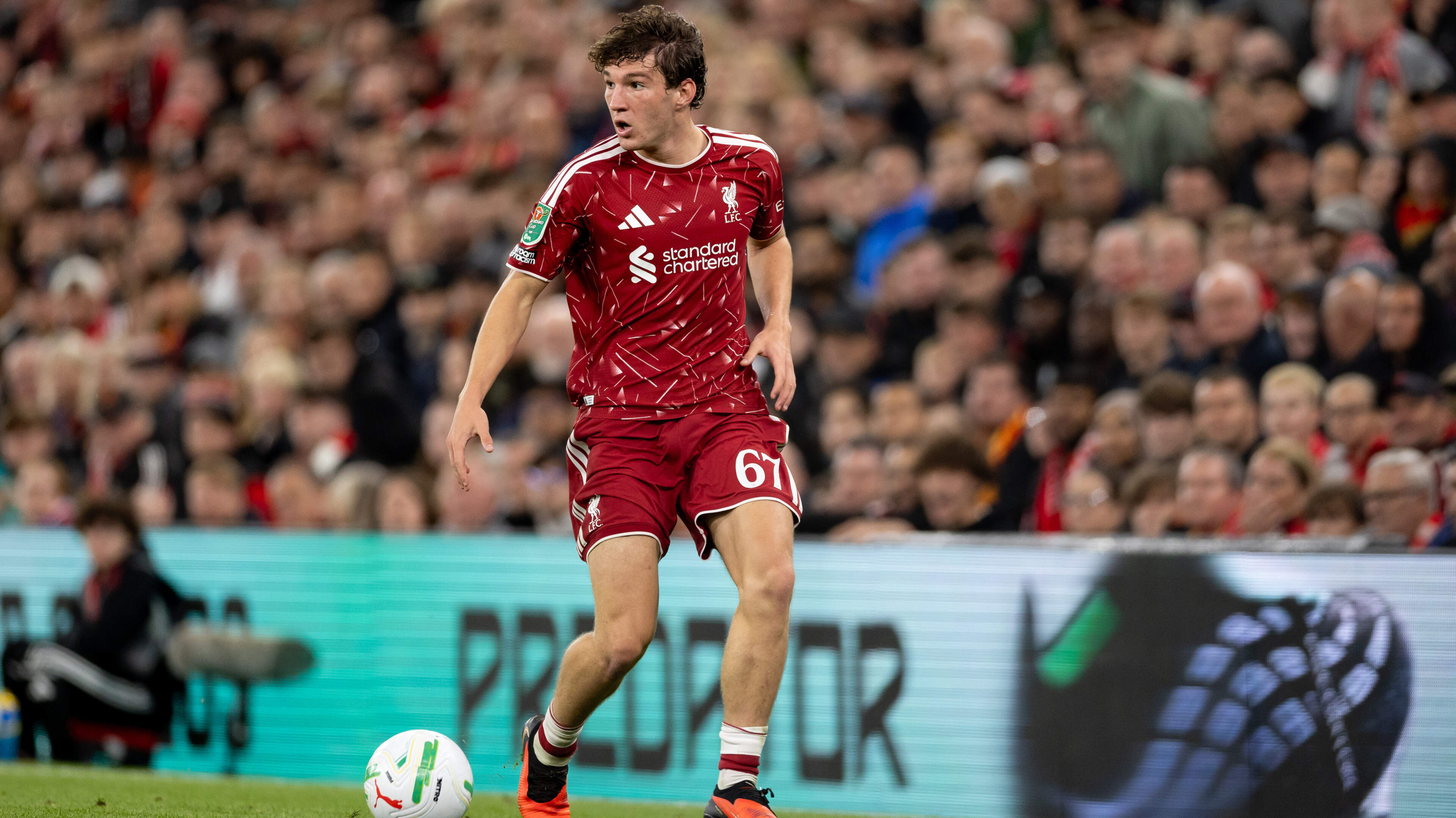 Lewis Koumas embodies 'Liverpool Way' at Anfield