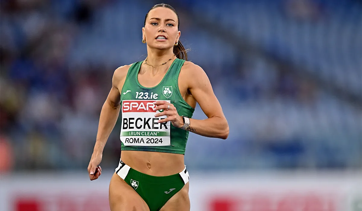 Sophie Becker Discusses Pressure as Full-Time Athlete