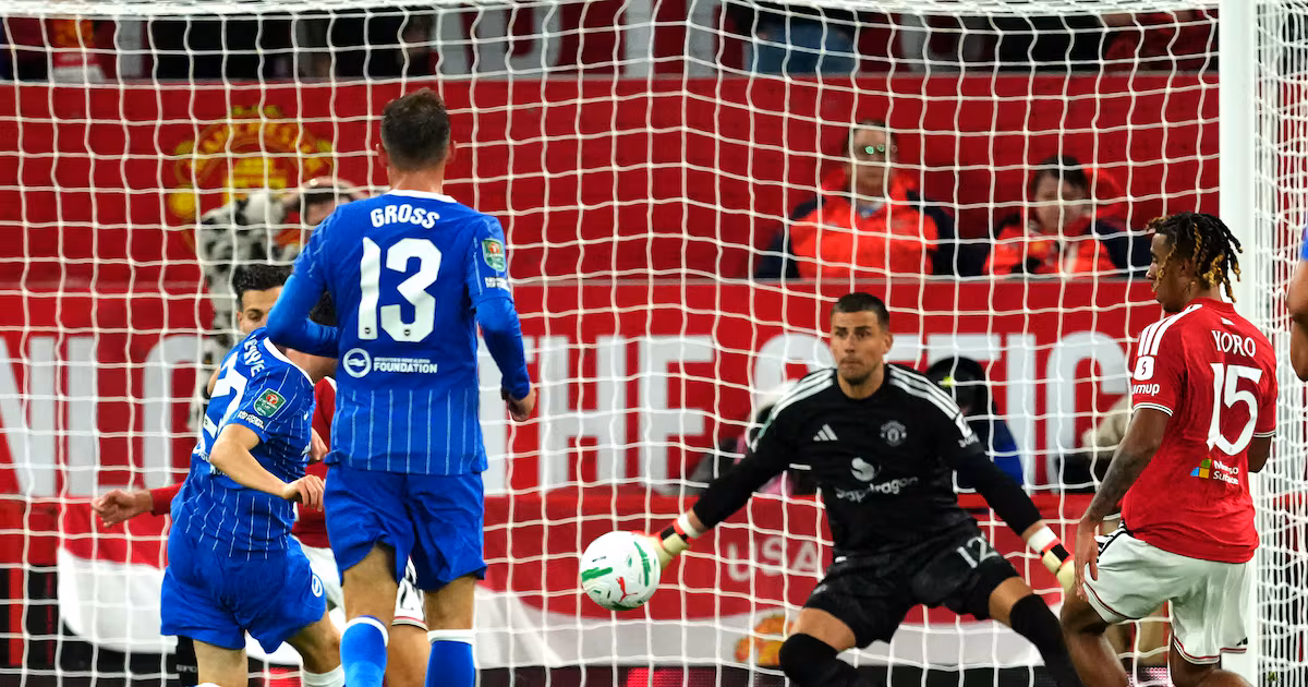 Man Utd Eliminated from Carabao Cup by Brighton