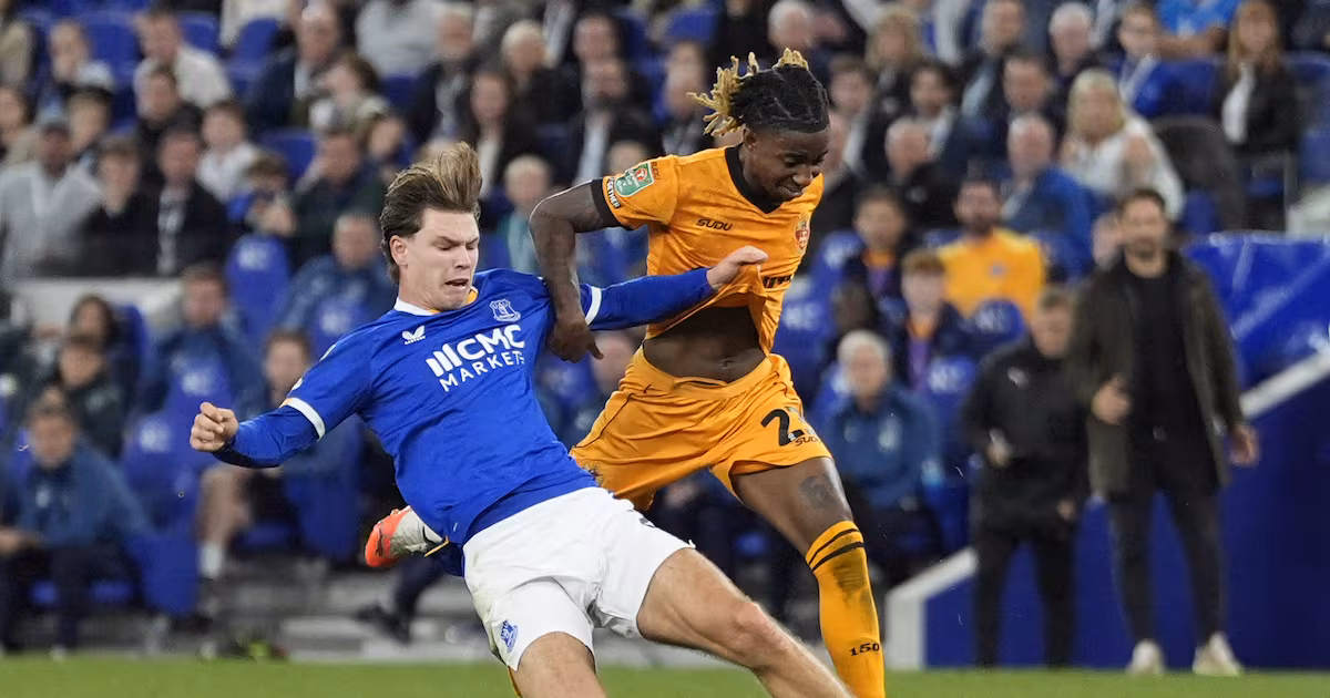 Tyler Dibling shines in Everton's Cup victory